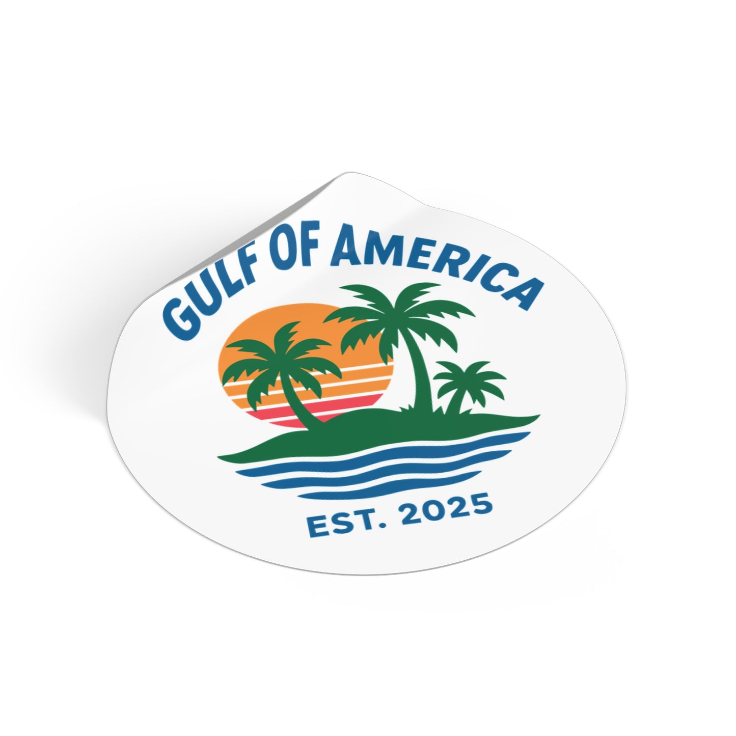 Gulf of America Sticker