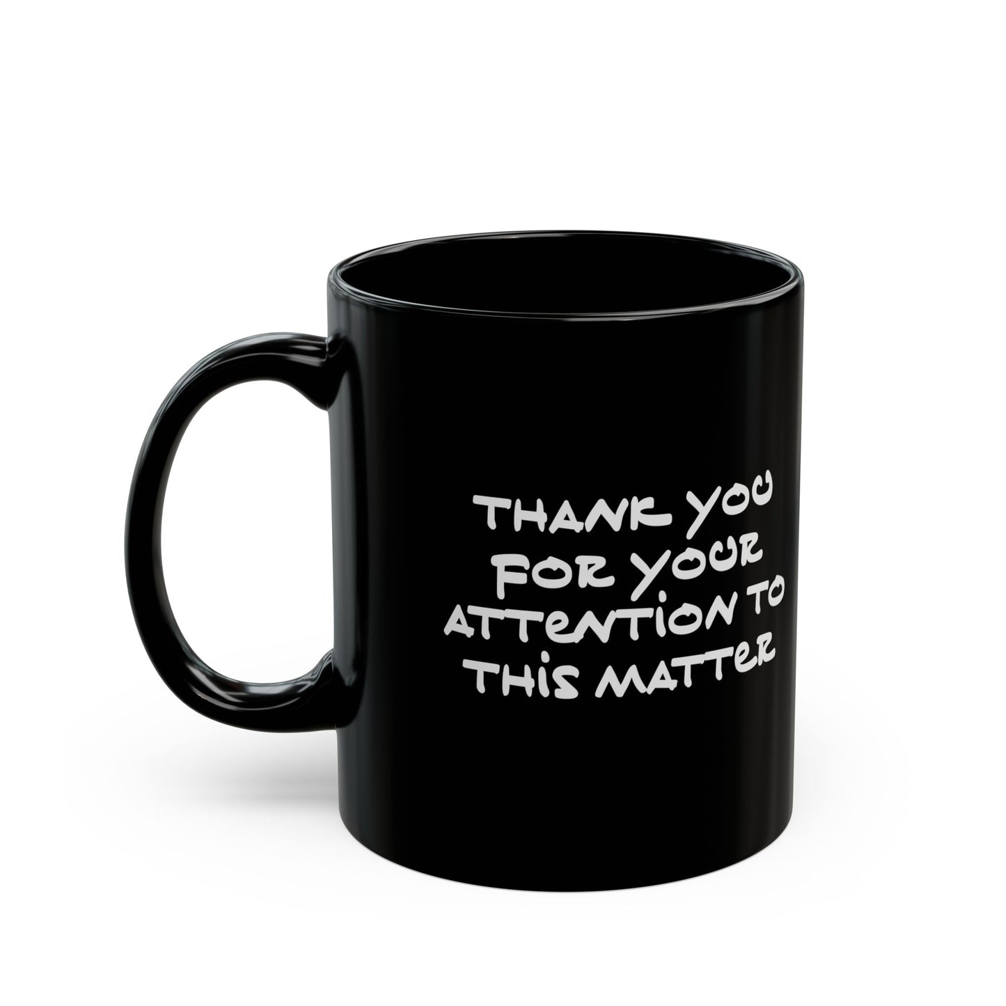Trump Handwriting Mug - Black