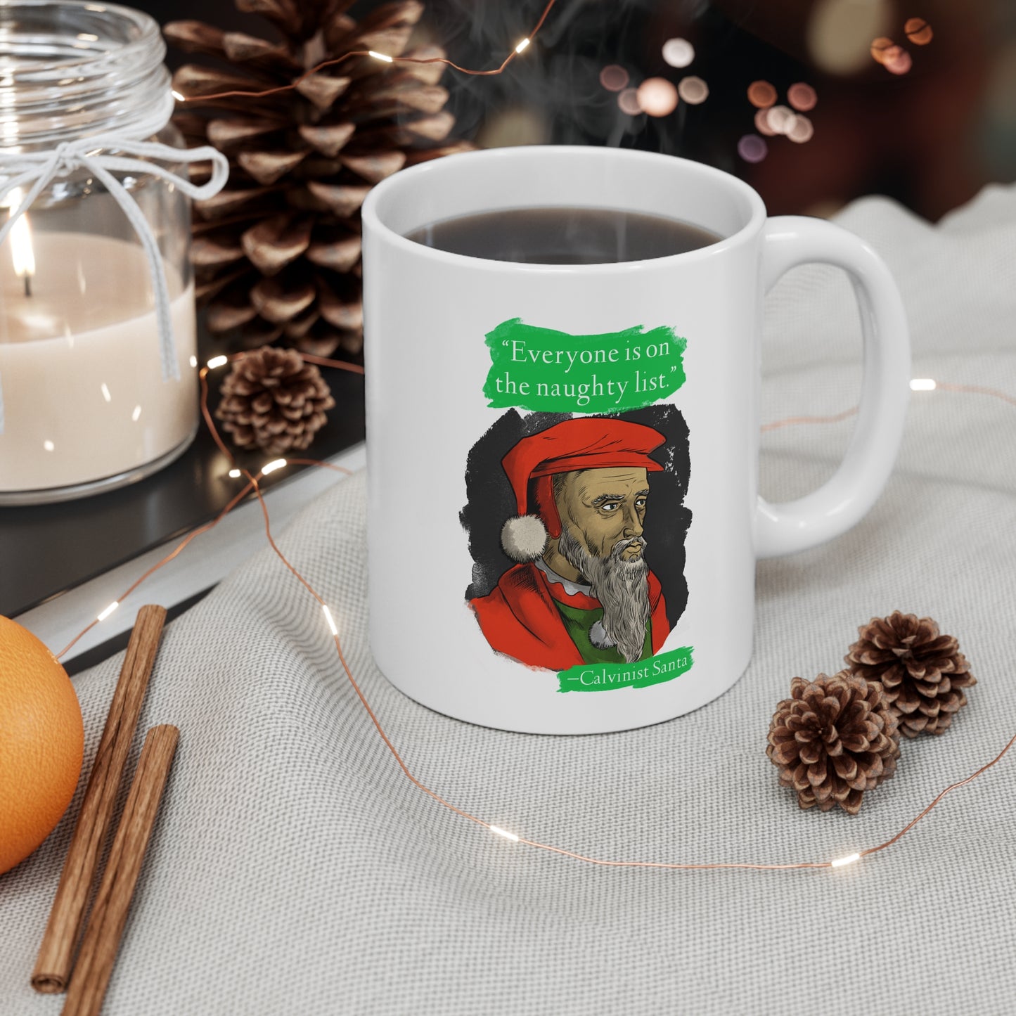 Calvinist Santa Mug