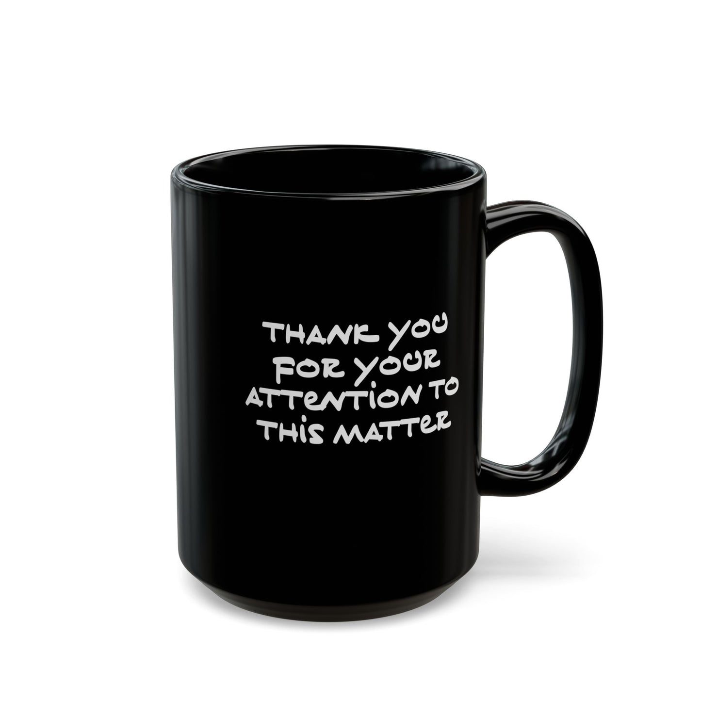 Trump Handwriting Mug - Black