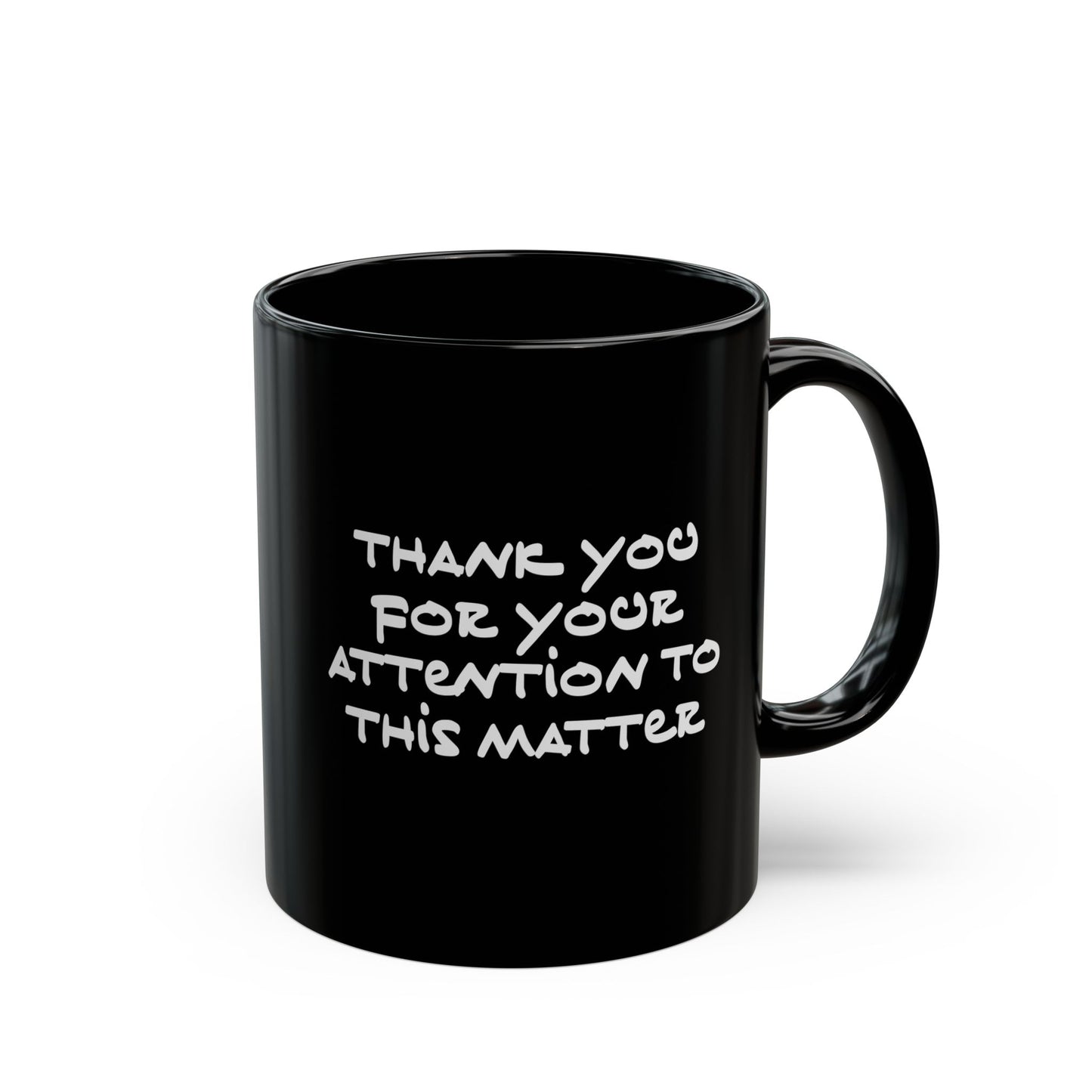Trump Handwriting Mug - Black