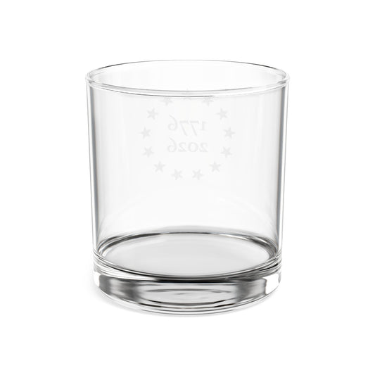 250 Years Whiskey Glass, Engraved