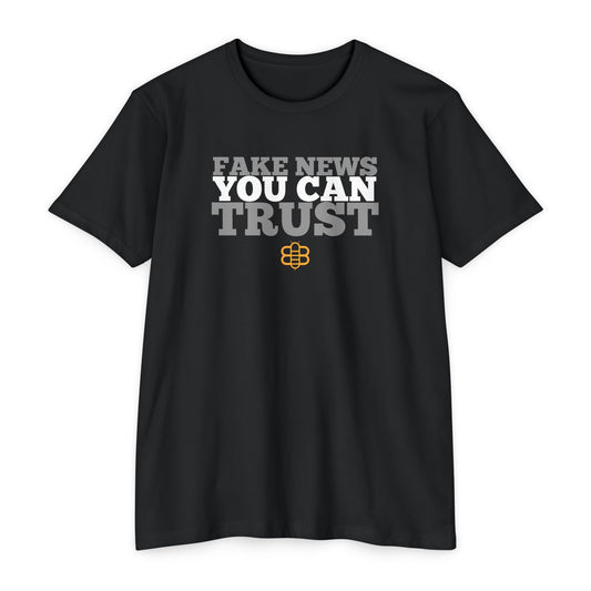 Fake News You Can Trust T-Shirt – Black