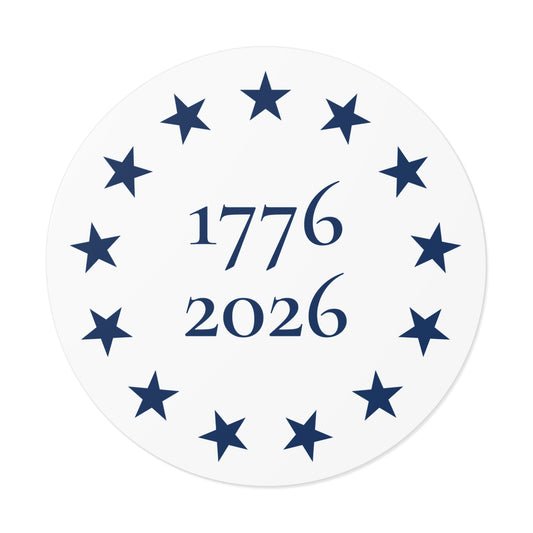 250 Years Vinyl Sticker