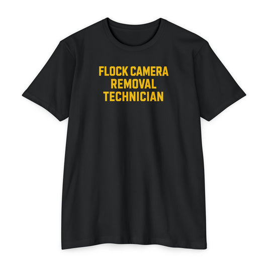 Flock Camera Removal Technician T-Shirt