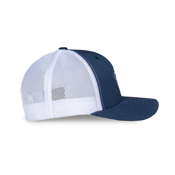 Bee Trucker - Navy/White