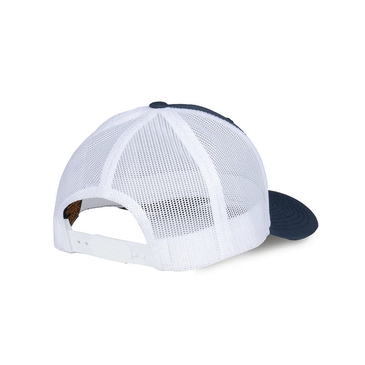 Bee Trucker - Navy/White