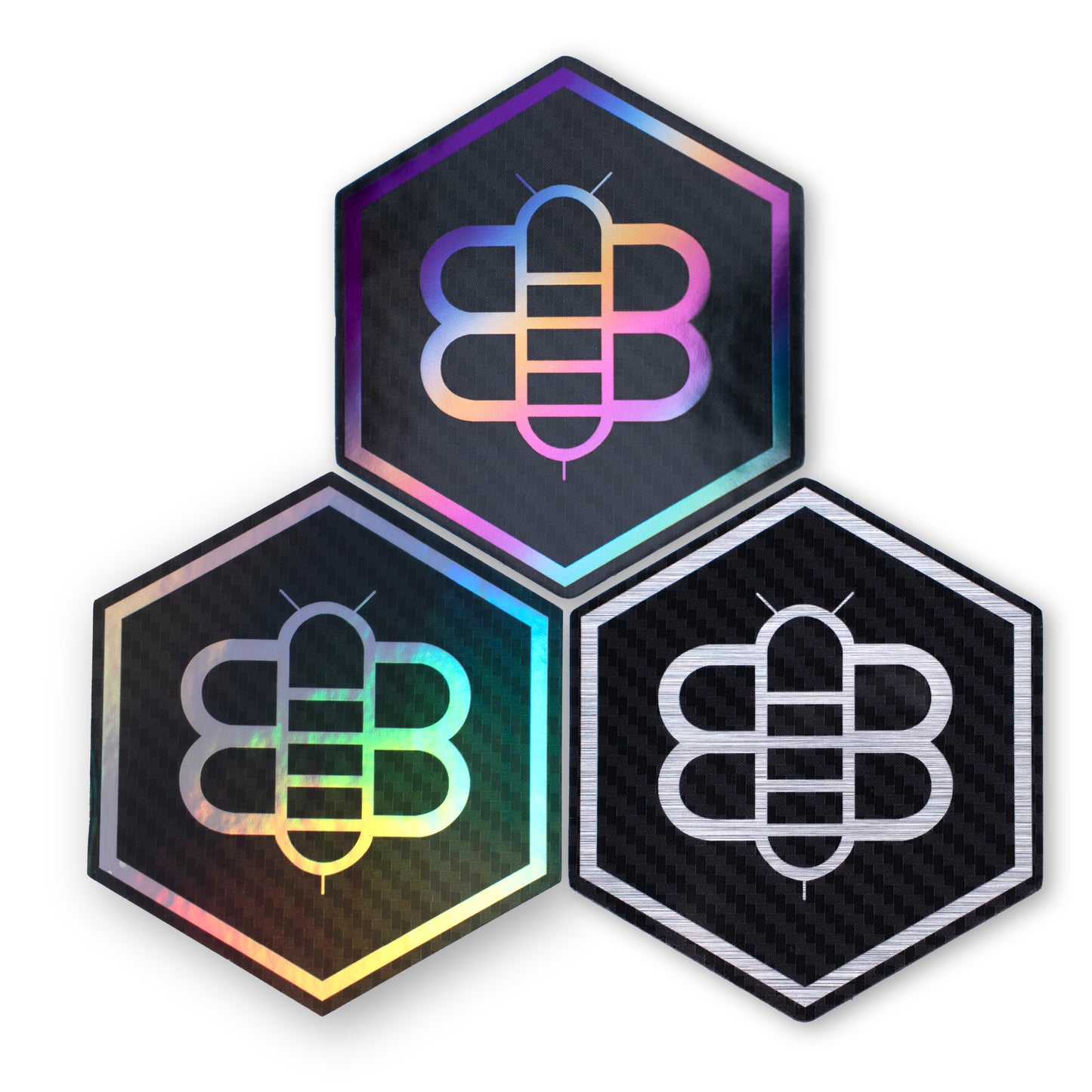 Bee Hex Sticker Packs