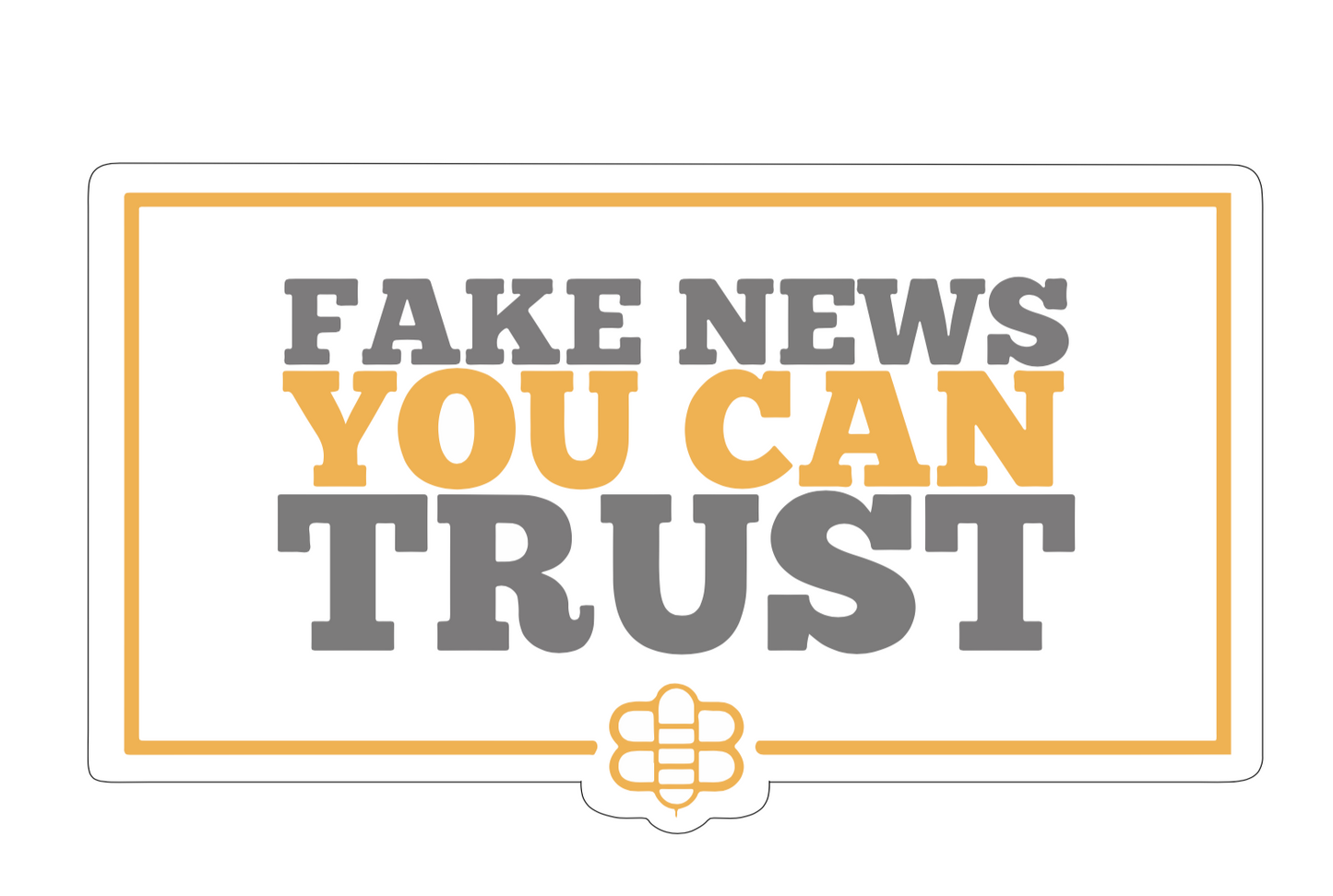 Fake News Sticker