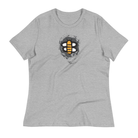 Women's Bee Grunge Logo Relaxed T-Shirt