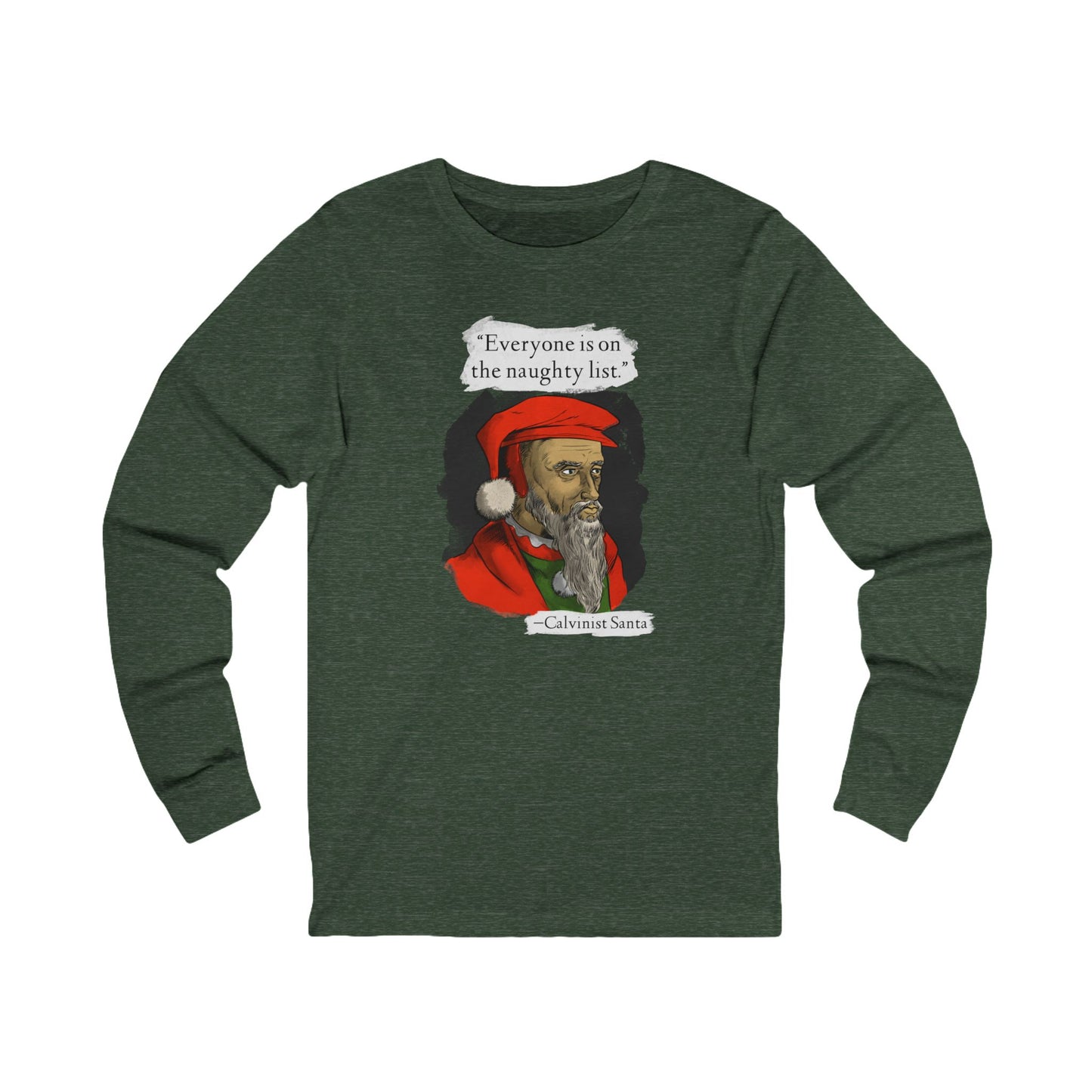 Calvinist Santa Long Sleeve