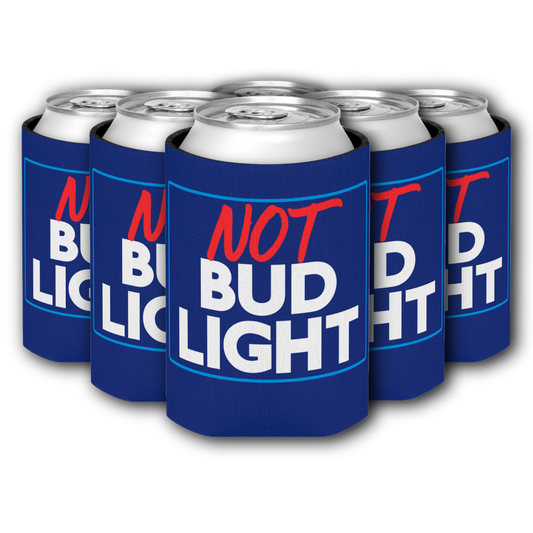 NOT Bud Light Koozie 6-Pack