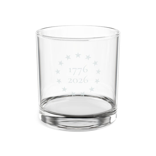 250 Years Whiskey Glass, Engraved