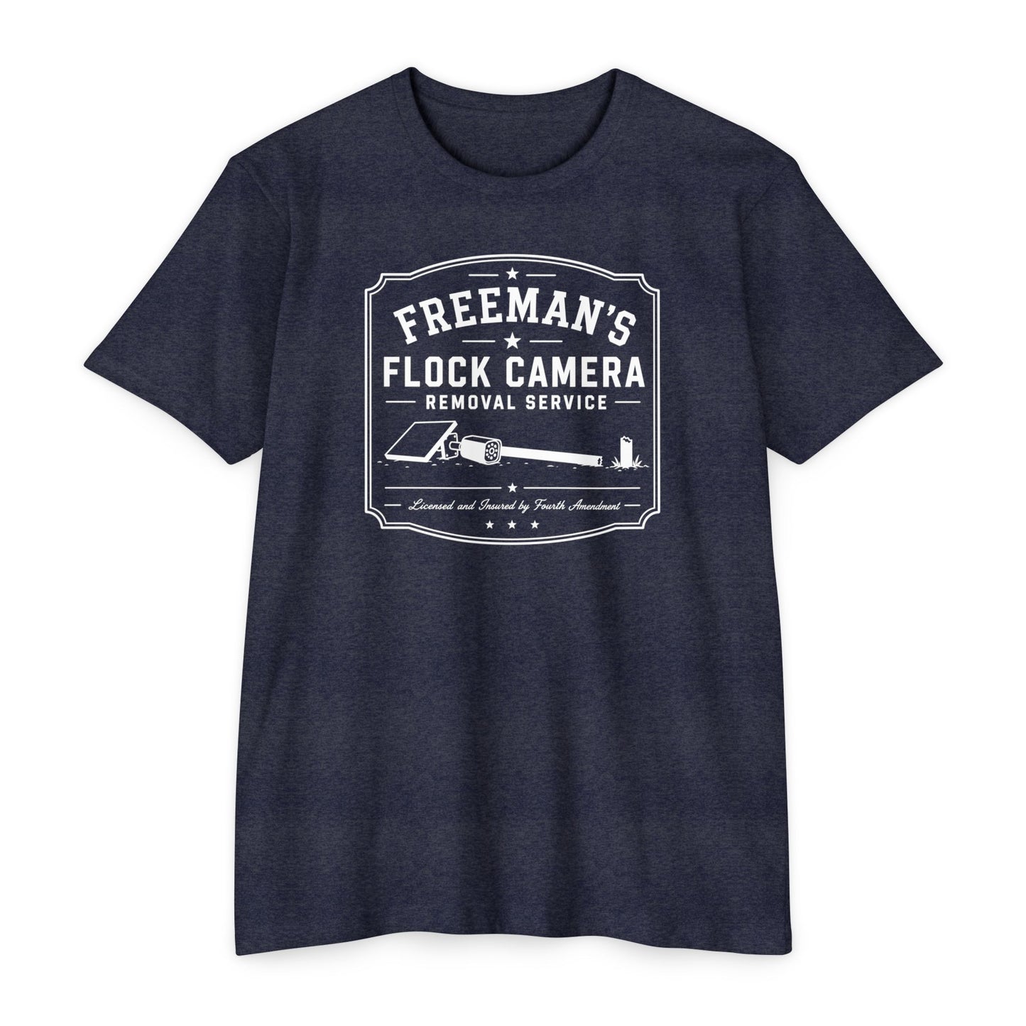 Freeman's Flock Camera Removal Service T-Shirt