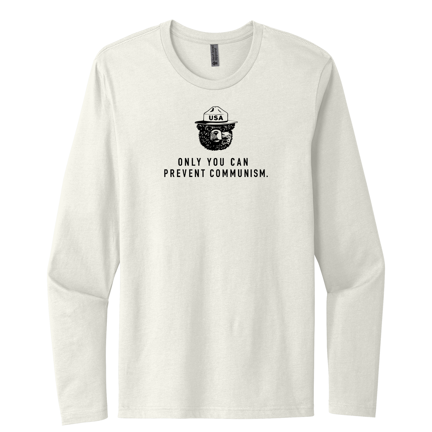 Only You Can Prevent Communism Long Sleeve Cotton Tee
