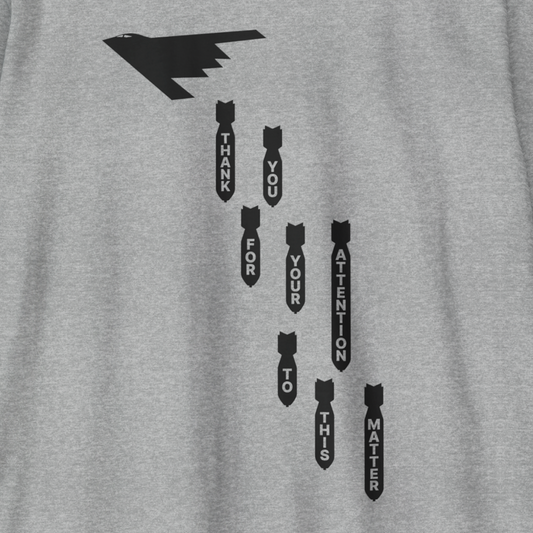 Thank You For Your Attention To This Matter B-2 T-Shirt