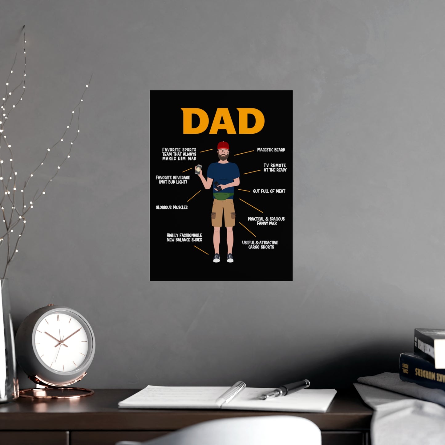 Dad Is The Best Poster