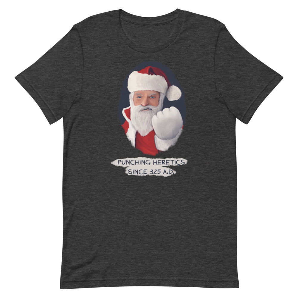 Santa Punching Heretics Shirt