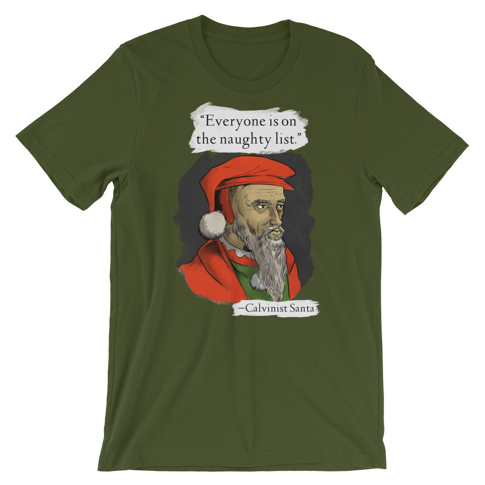 Calvinist Santa Shirt