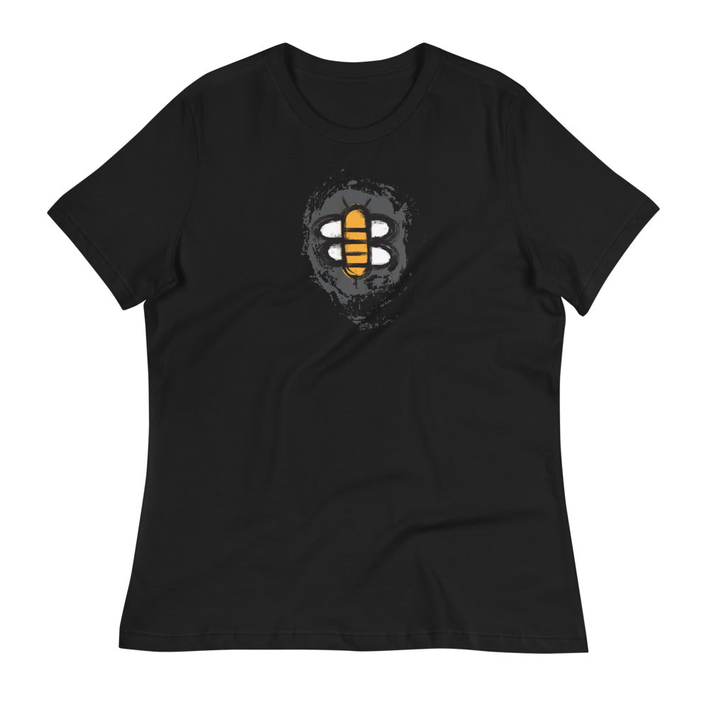 Women's Bee Grunge Logo Relaxed T-Shirt